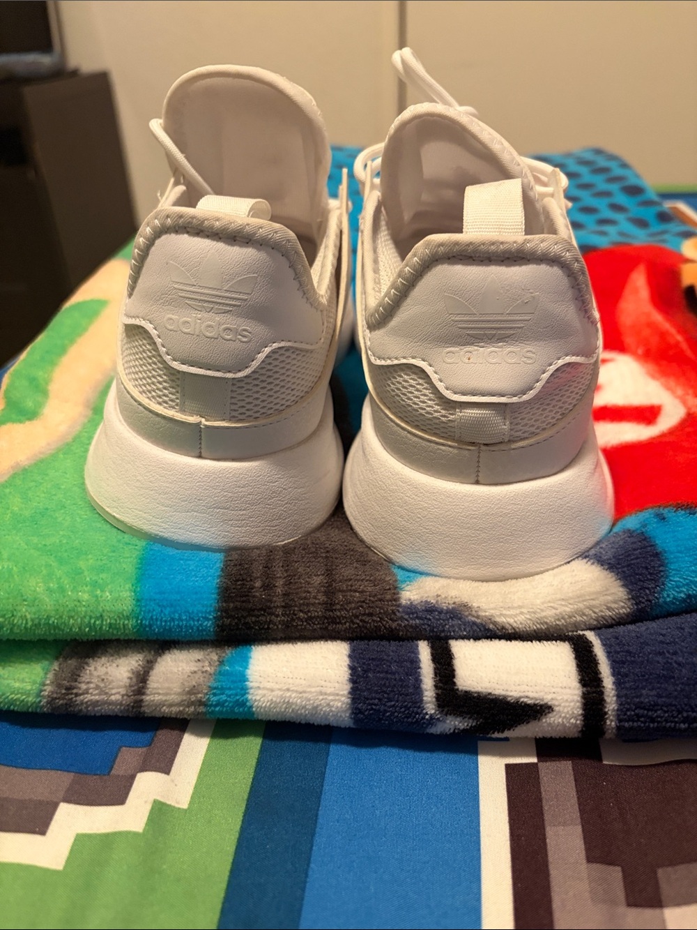 adidas Kids White Low-Top Casual Sneakers
